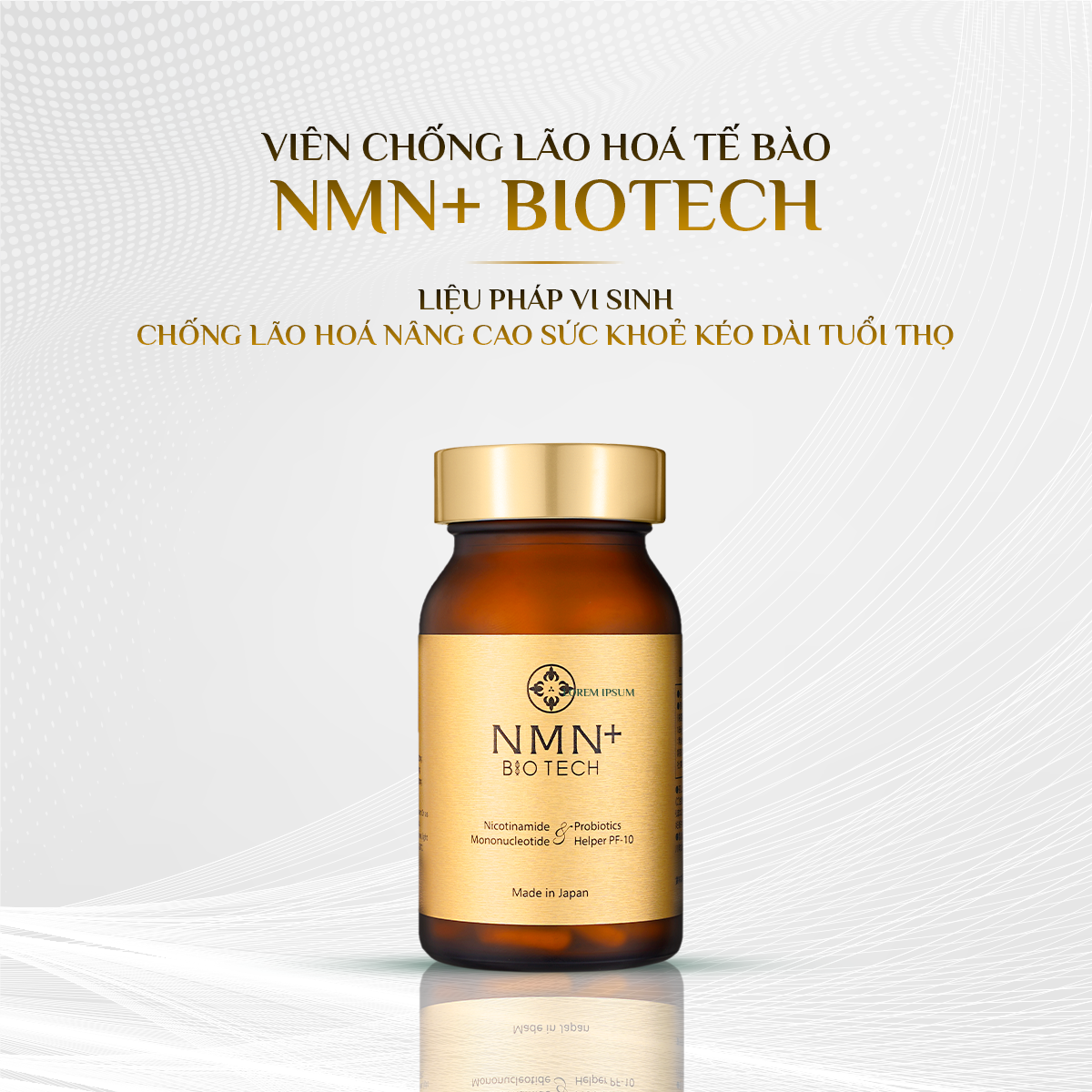 Viên Uống Chống Lão Hóa Cấp Độ Tế Bào NMN+ Biotech - Hình ảnh 2