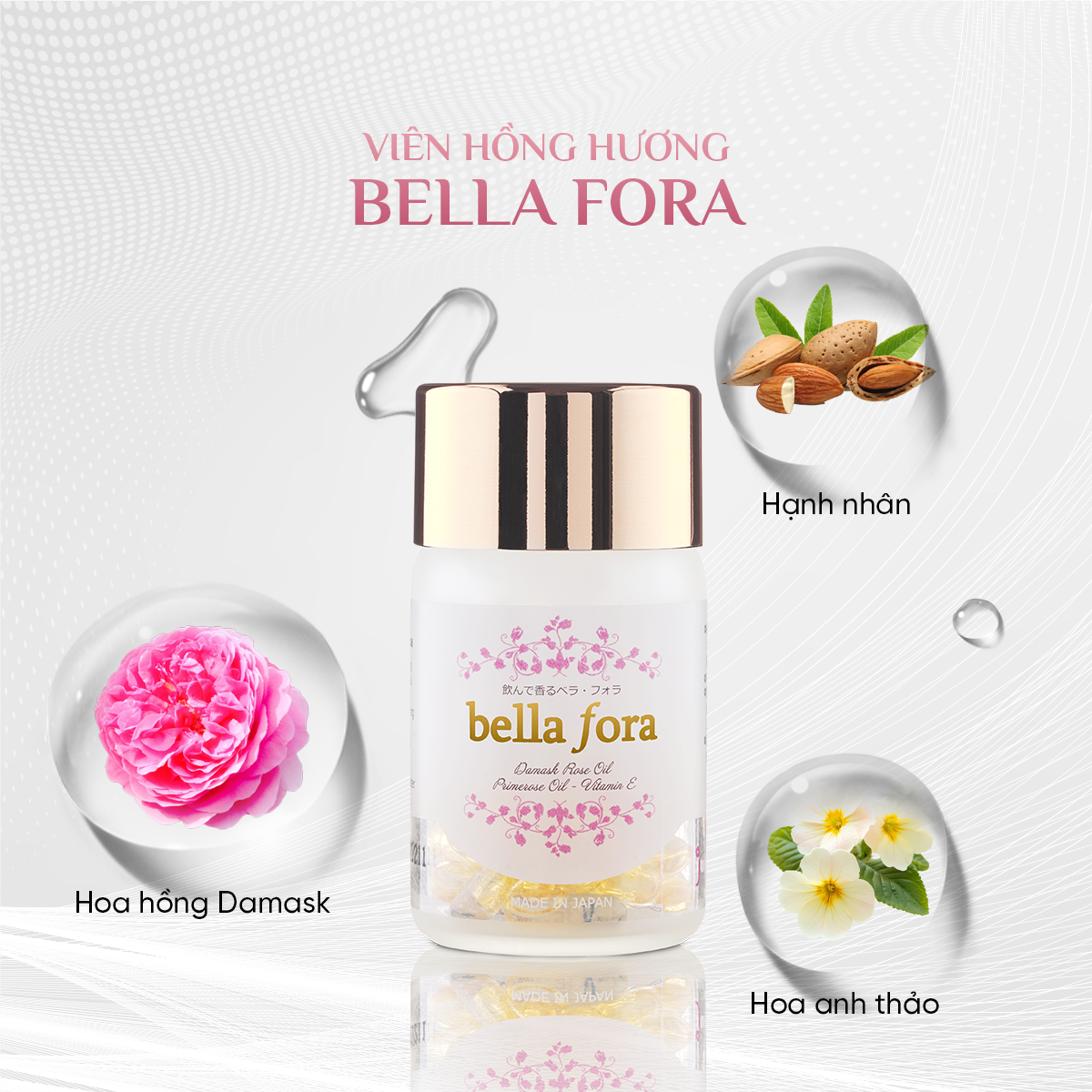 Viên Uống Hồng Hương Bella Fora - Hình ảnh 2