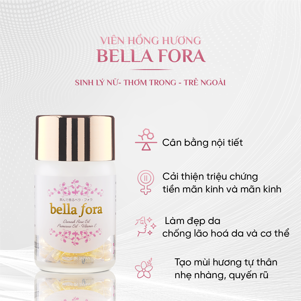 Viên Uống Hồng Hương Bella Fora - Hình ảnh 3
